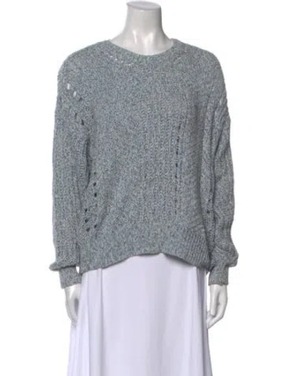 Pre-owned Iro Crew Neck Sweater In Blue