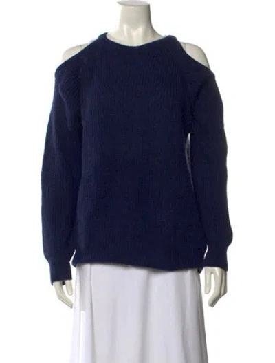 Pre-owned Iro Crew Neck Sweater In Blue