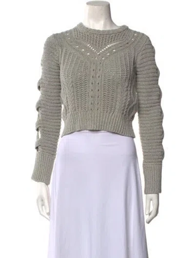 Pre-owned Iro Crew Neck Sweater In Gray