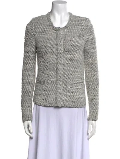 Pre-owned Iro Crew Neck Sweater In Gray