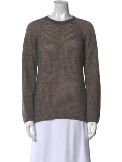 Pre-owned Iro Crew Neck Sweater In Gray