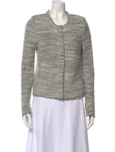 Pre-owned Iro Crew Neck Sweater In Gray