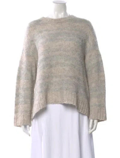 Pre-owned Iro Crew Neck Sweater In Gray
