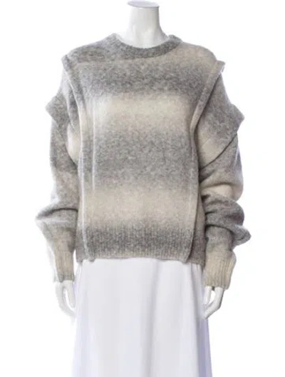 Pre-owned Iro Crew Neck Sweater In Gray