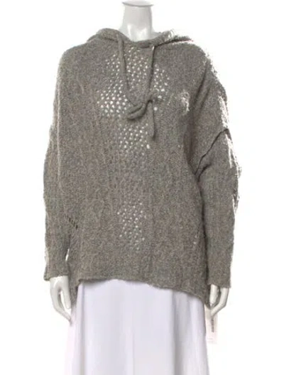 Pre-owned Iro Crew Neck Sweater In Gray
