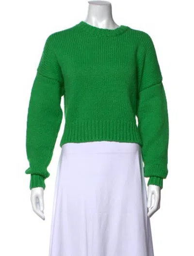 Pre-owned Iro Crew Neck Sweater In Green