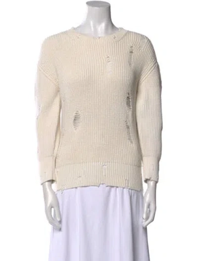 Pre-owned Iro Crew Neck Sweater In Neutral