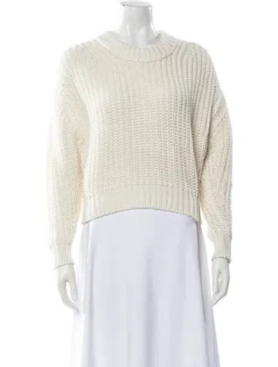 Pre-owned Iro Crew Neck Sweater In Neutral