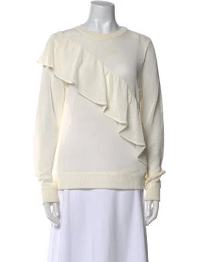 Pre-owned Iro Crew Neck Sweater In Neutral