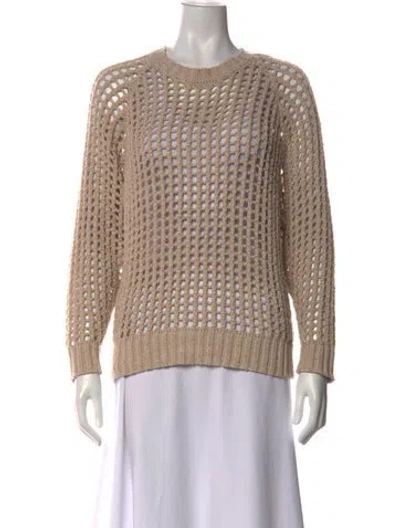Pre-owned Iro Crew Neck Sweater In Neutral