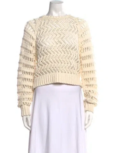 Pre-owned Iro Crew Neck Sweater In Neutral