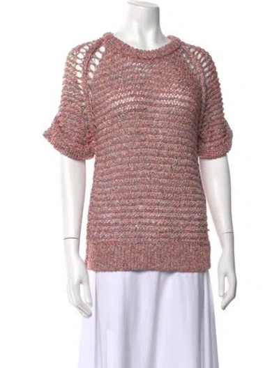 Pre-owned Iro Crew Neck Sweater W/ Tags In Pink