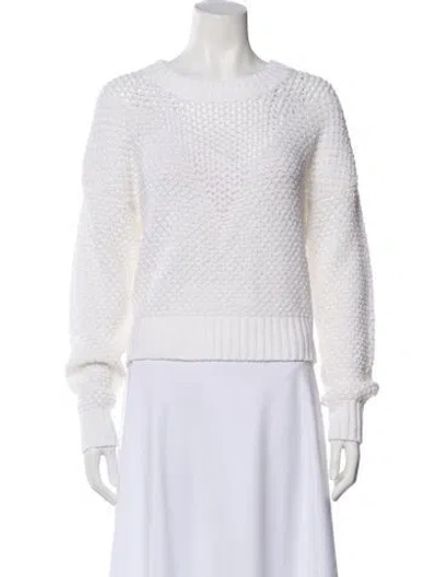 Pre-owned Iro Crew Neck Sweater W/ Tags In White