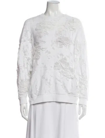 Pre-owned Iro Crew Neck Sweater In White