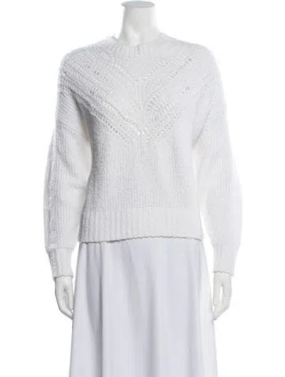Pre-owned Iro Crew Neck Sweater In White