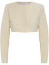Iro Cropped Jacket In Neutrals