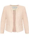 Iro Cropped Jacket In Pink