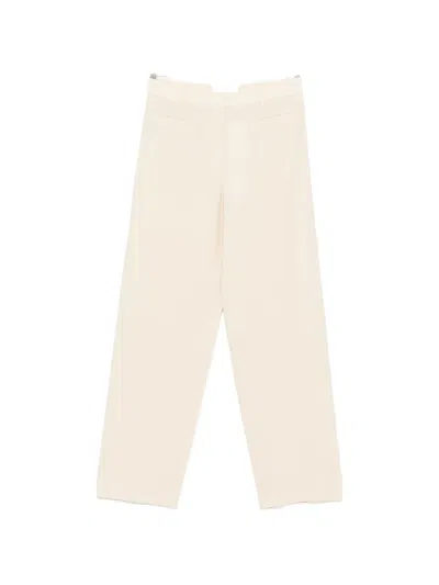 Iro Cropped Trousers In Neutral