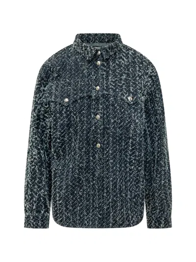 Iro Curl Pocket Shirt In Black