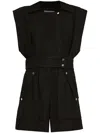 Iro Sleeveless Jumpsuit In Black