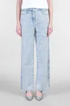 Iro Dalou Jeans In Cyan Cotton