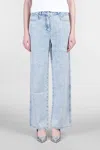 Iro Dalou Jeans In Cyan Cotton