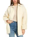 Iro Damari Wool-blend Coat In White