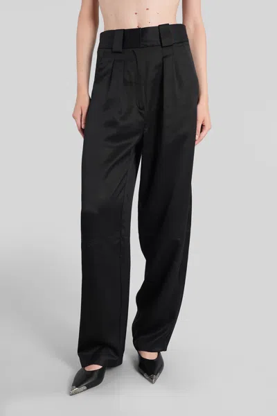 Iro Danny Pants In Black Wool And Polyester