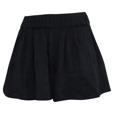 Iro Davinia Shorts In Black Viscose
