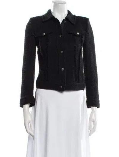 Pre-owned Iro Denim Jacket In Black