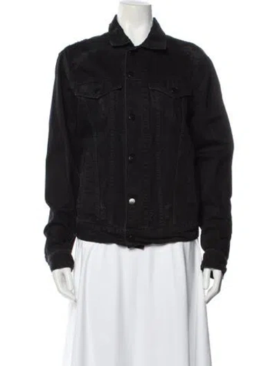 Pre-owned Iro Denim Jacket In Black