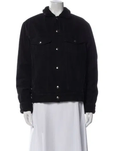 Pre-owned Iro Denim Jacket In Black