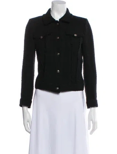 Pre-owned Iro Denim Jacket In Black