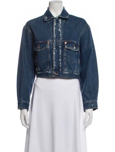 Pre-owned Iro Denim Jacket In Blue