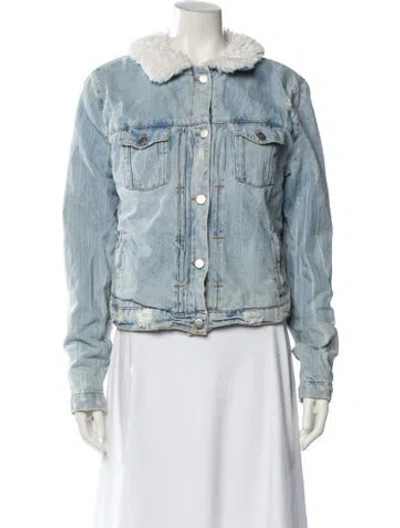 Pre-owned Iro Denim Jacket In Blue