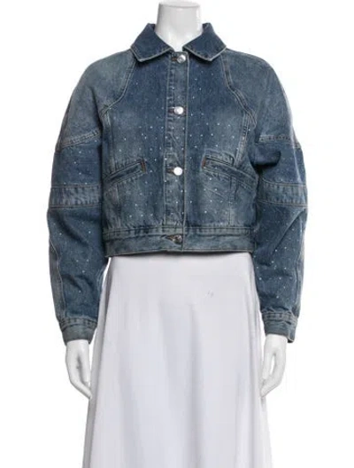 Pre-owned Iro Denim Jacket In Blue