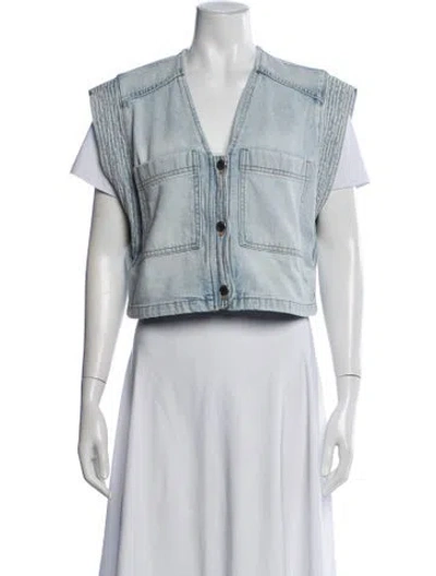 Pre-owned Iro Denim Jacket In Blue