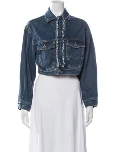Pre-owned Iro Denim Jacket In Blue