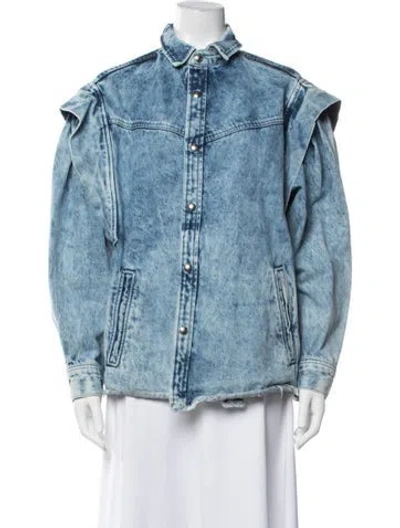 Pre-owned Iro Denim Jacket In Blue