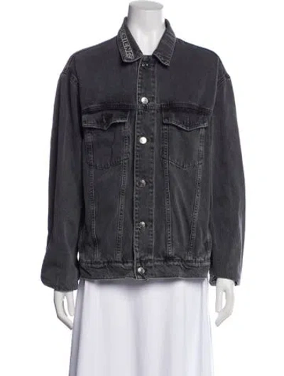 Pre-owned Iro Denim Jacket In Gray