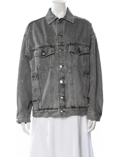 Pre-owned Iro Denim Jacket In Gray