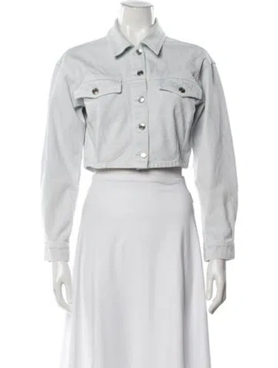 Pre-owned Iro Denim Jacket In White