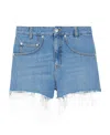 Iro Denim Shorts In Blue