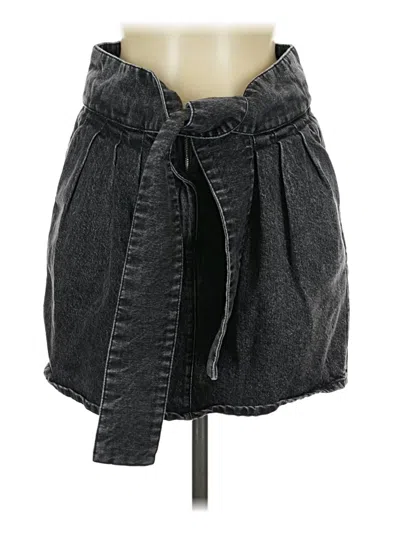 Pre-owned Iro Denim Skirt In Gray