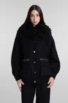 Iro Diassa Casual Jacket In Black