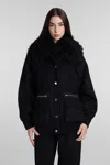 Iro Diassa Casual Jacket In Black
