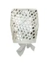 Iro Dixie Disc Tie Top In Silver