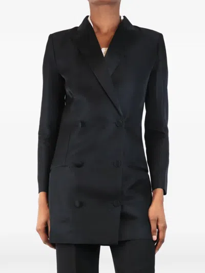 Pre-owned Iro Double-breasted Blazer In Black