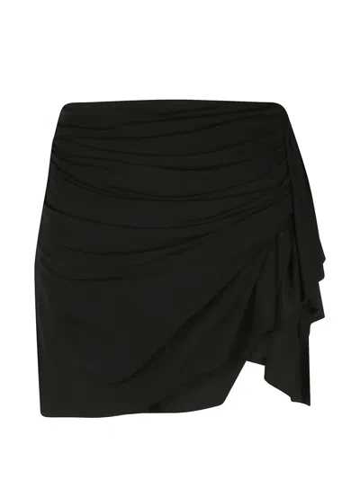 Iro Asymmetrical Skirt In Black