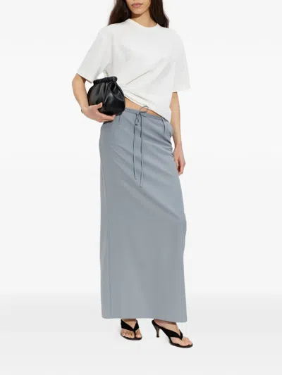 Iro Drawstring Skirt In Gray